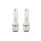 Bulbrite Pack of 2 Double-Contact Bayonet Base BA15D Light Bulb, 60 Watt, Clear, 2PK 861348 - alternate 1
